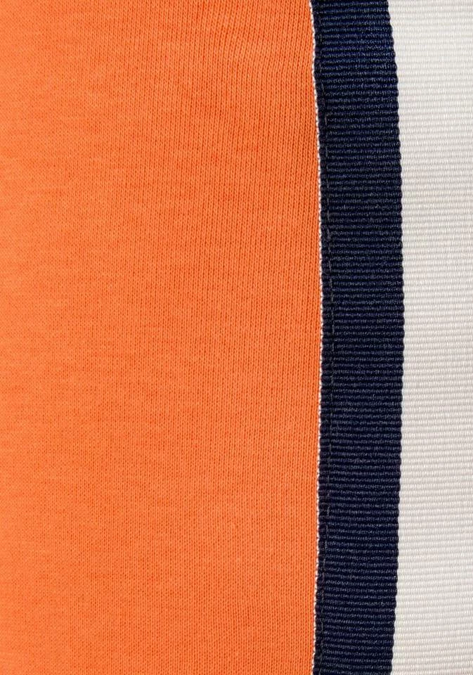 Bench. Sweatshorts mit Kontraststreifen und Logobändern Dunkelblau, Mandarine, Creme 9 Bench. Sweatshorts mit Kontraststreifen und Logobändern Dunkelblau, Mandarine, Creme – Bild 7