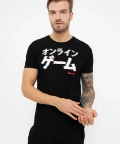 Bench. Kurzarmshirt »Heal« Red, Schwarz -Günstiges Bench Geschäft aa7baadd 4d09 5322 a72c dbd22a0e695e