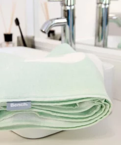 Bench. Strandtuch »Bench« (1-St), mit dekorativem "Bench" Schriftzug Rosa, Grau, Hellblau, Mint -Günstiges Bench Geschäft ac2a8e0a 1529 5de6 a856 2c6f22061924