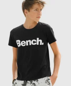 Bench. T-Shirt mit Logodruck