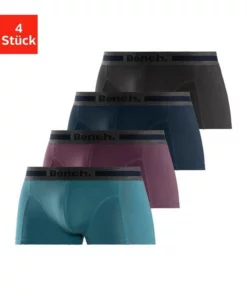 Bench. Hipster (4 Stück) mit Overlock-Nähten vorn Rot | grau-meliert | navy | schwarz, Schwarz-anthrazit-meliert, Navy-rot | navy-grau-meliert | navy-blau | navy-weiß, Blau | bordeaux | anthrazit | petrol -Günstiges Bench Geschäft b053d212 2a6e 5392 8eff c5e83285ff8b