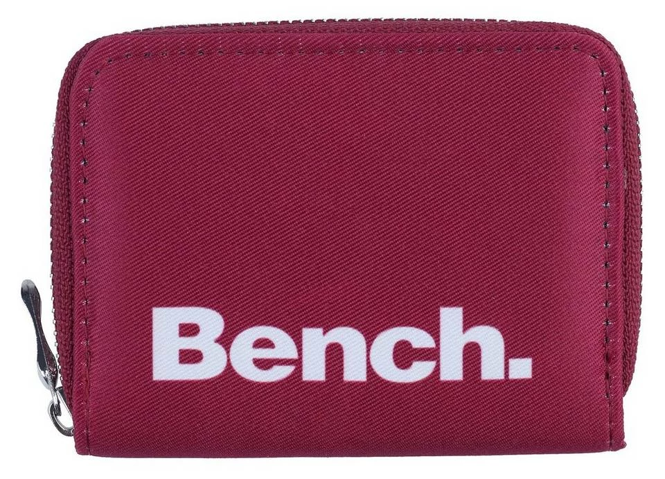Bench. Geldbörse, im praktischem Format Hellgrau, Ocker, Schwarz, Dunkelrot 6 Bench. Geldbörse, im praktischem Format Hellgrau, Ocker, Schwarz, Dunkelrot – Bild 4