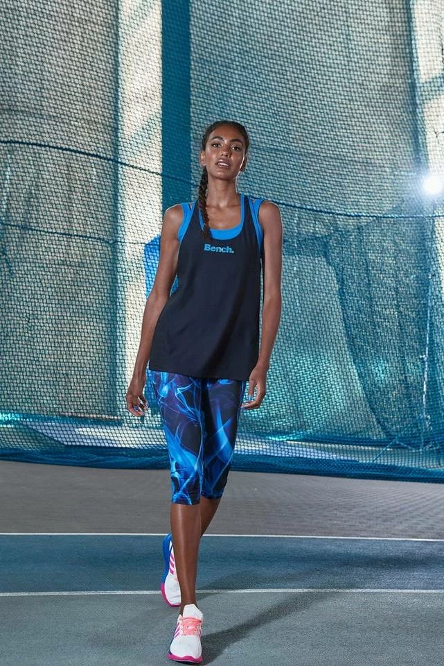 Bench. Caprileggings bedruckt mit breitem Bündchen 5 Bench. Caprileggings bedruckt mit breitem Bündchen – Bild 3