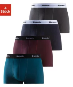 Bench. Boxer (4 Stück) mit kontrastfarbigem Bund Schwarz, Royalblau | grau-meliert | rot | schwarz, Navy | bordeaux | petrol | anthrazit 55 Bench. Boxer (4 Stück) mit kontrastfarbigem Bund Schwarz, Royalblau | grau-meliert | rot | schwarz, Navy | bordeaux | petrol | anthrazit -Günstiges Bench Geschäft b3d415a8 575b 5963 8a11 8fa634254c6c
