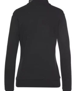 Bench. Sweatjacke mit glänzender Logostickerei am Stehkragen Schwarz, Ecru, Hellgrau-melange -Günstiges Bench Geschäft b62cd17a a28e 5918 ad2f cdcd5e09720c