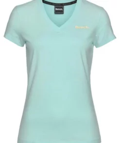 Bench. V-Shirt »RACHEL« mit Logopatch im Kontrast Lilac, White, Grey, Mint -Günstiges Bench Geschäft b91189d0 5eff 53d2 8bb6 515a521328a1