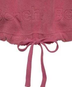 Bench. Fleecepullover mit geprägten Logoprints Beige, Himbeere -Günstiges Bench Geschäft baa72a32 f2d7 58d1 9cb2 86b005f4a47b