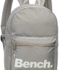 Bench. Cityrucksack »D2ORI304K Bench grauer Rucksack Nylon Cityrucksack« (Freizeitrucksack), Damen, Jugend Freizeitrucksack, Cityrucksack Nylon, grau, Größe ca. 35cm