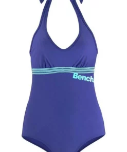 Bench. Badeanzug »Bench Damen Marken-Badeanzug, blau, C/D-Cup«