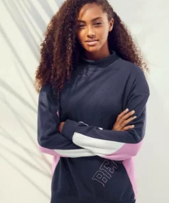 Bench. Sweatshirt mit Stehkragen und Kontrastdetails -Günstiges Bench Geschäft bca7d2f6 a955 5708 a6d5 ee195963616e