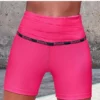 Bench. Funktionsshorts mit breitem Bündchen Pink, Blue