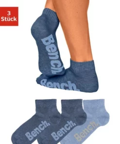 Bench. Kurzsocken (3-Paar) mit bequemen Rippbündchen Schwarz | weiß | grau, Schwarz, Jeans -Günstiges Bench Geschäft c01c9262 4fae 5773 9a57 c101ba0d33dd