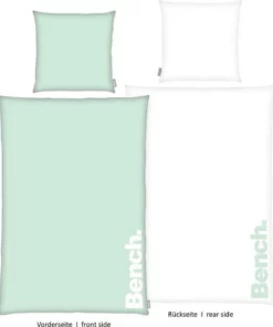 Wendebettwäsche »Bench«, Bench., mit Schriftzug Rosa, Schwarz, Grau, Mint -Günstiges Bench Geschäft c2554aca 8d65 5bcf ac12 b0d51f1895e4