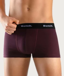 Bench. Hipster (4 Stück) mit kontrastfarbigem Bund Royalblau | grau-meliert | rot | schwarz, Schwarz, Navy | bordeaux | petrol | anthrazit -Günstiges Bench Geschäft c2a8f53f 0786 56f9 bbd7 727591a84540