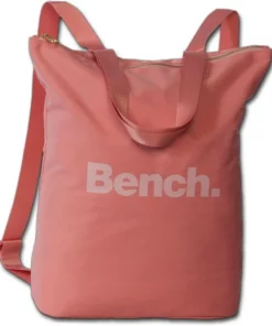 Bench. Cityrucksack »ORI303X Bench farbiger Rucksack Nylon Cityrucksack« (Cityrucksack), Damen, Jugend Cityrucksack, Henkeltasche Nylon, schwarz, Größe ca. 40cm Rosa, Blau, Grau -Günstiges Bench Geschäft c6405a83 43be 5b52 a64d 5709374f64b4