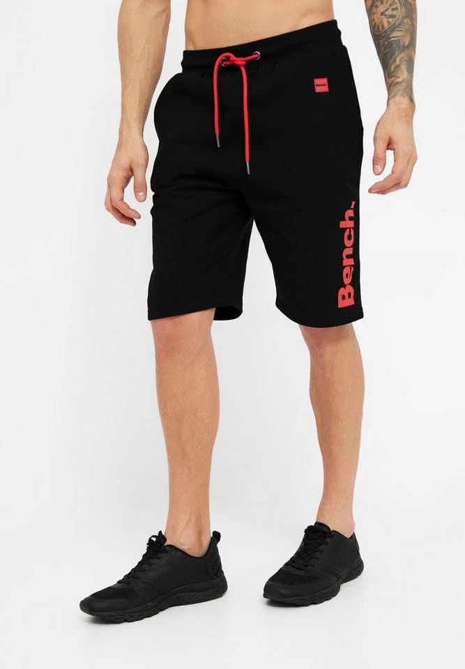 Bench. Shorts »Drop« Rubberbatch Schwarz, Red 10 Bench. Shorts »Drop« Rubberbatch Schwarz, Red – Bild 8