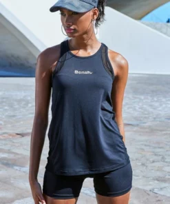 Bench. Tanktop mit Mesh-Einsätzen Schwarz, Royalblau, Orange -Günstiges Bench Geschäft c9bf1697 ff90 50e1 9fd7 557499603d04