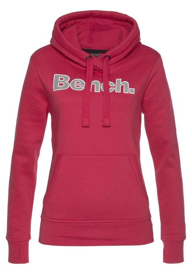 Bench. Hoodie »ANISE« mit frontalem Logo Print Fuchsia, White, Schwarz, Black 14 Bench. Hoodie »ANISE« mit frontalem Logo Print Fuchsia, White, Schwarz, Black – Bild 12