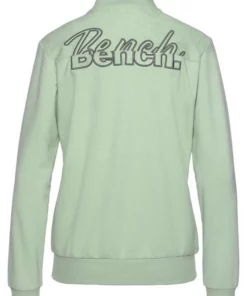 Bench. Sweatjacke mit zwei Logo Stickereien Schwarz, Mint-melange, Anthrazit-melange -Günstiges Bench Geschäft cc329137 0a52 5275 8f3b cf13bcc0c3a7