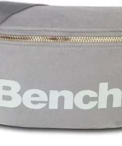 Bench. Gürteltasche »D2OTI303K Bench modische Gürteltasche grau« (Gürteltasche), Jugend, Damen Tasche aus Nylon, Größe ca. 25cm in grau, großes Logo