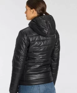 Bench. Steppjacke »KARA« Kapuzenjacke im sportlichen Design Schwarz, Marine, Bordeaux, Khaki -Günstiges Bench Geschäft d1b12f26 3087 5b3c af55 5e3593ac905d