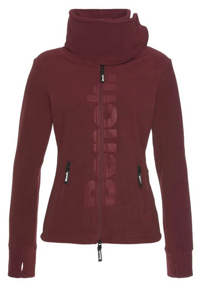 Bench. Fleecejacke »FINISH« Signature Style mit hochgeschlossenem Stehkragen Marine, Bordeaux 3 Bench. Fleecejacke »FINISH« Signature Style mit hochgeschlossenem Stehkragen Marine, Bordeaux