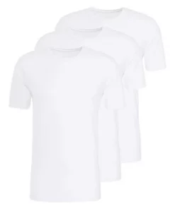 Bench. T-Shirt (3er-Pack) super geeignet zum Drunterziehen, perfekte Passform, aus elastischer Baumwolle Weiß, Schwarz, Schwarz | navy | grau-meliert -Günstiges Bench Geschäft d72ad673 3691 502f a9ae a8036729d615