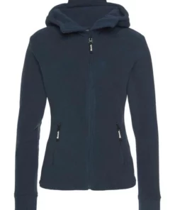 Bench. Fleecejacke »NINJA« mit hochschließendem Kragen & Kapuze Marine, Bordeaux, Schwarz -Günstiges Bench Geschäft dcbf8b45 3a5c 5d8b 9325 944b2dbc887d