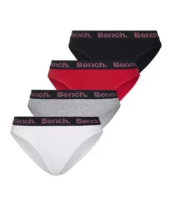 Bench. Bikinislip (4 Stück) mit weichem Logo-Webbündchen Navy | weiß, Navy | rot | grau | weiß -Günstiges Bench Geschäft de1ebd3a e812 5471 85e0 9a60f5ab5570