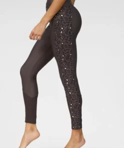 Bench. Leggings mit Leodruck und Mesh-Einsatz Schwarz-leo, White-leo -Günstiges Bench Geschäft e235f5c0 bc23 59b8 89aa 73e87fc50422