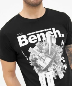Bench. Kurzarmshirt »Fontaine« Schwarz, Grey marl 18 Bench. Kurzarmshirt »Fontaine« Schwarz, Grey marl -Günstiges Bench Geschäft e4fcee1a fa25 5766 aff2 07b5a4ebf711