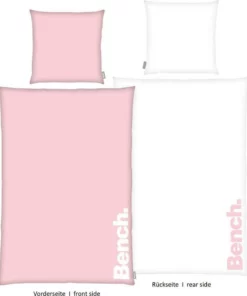 Wendebettwäsche »Bench«, Bench., mit Schriftzug Rosa, Schwarz, Grau, Mint -Günstiges Bench Geschäft e684292e 790a 58d7 b1c3 f21dd2e62670