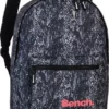 Bench. Freizeitrucksack »ORI301X Bench, Rucksack türkis, brombeer, oliv« (Freizeitrucksack), Freizeitrucksack, Sporttasche Polyester, Kunstleder, lila ca. 42cm hoch, Schlangenhaut Grün