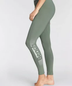 Bench. Leggings mit Logoprint am Bündchen Rauchmint-weiß, Schwarz-weiß -Günstiges Bench Geschäft e75522ce 98d8 5de3 86c0 33ba57c6ebc3