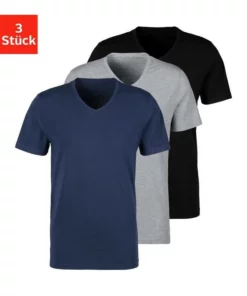 Bench. V-Shirt (3er-Pack) Navy | grau-meliert | schwarz, Rot | weiß | navy, Weiß -Günstiges Bench Geschäft e7db7045 6d86 57cb 984a 6cabb9a02ac6