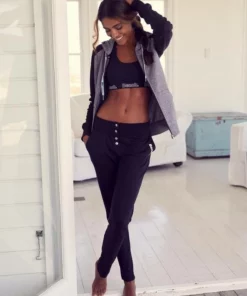 Bench. Sweathose mit Druckknöpfen am Bund Dunkelgrün, Schwarz -Günstiges Bench Geschäft eb132480 4716 57c1 bd46 c682eb0d091f