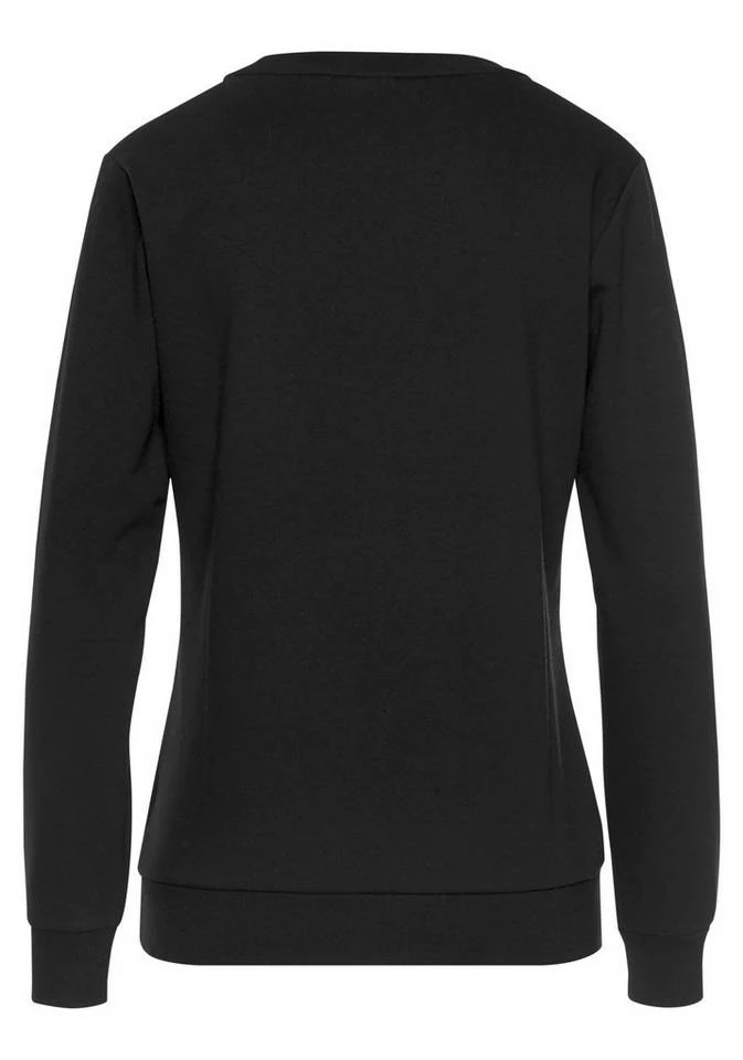 Bench. Sweatshirt mit frontalem Logodruck Offwhite-ecru, Grau-meliert, Schwarz 6 Bench. Sweatshirt mit frontalem Logodruck Offwhite-ecru, Grau-meliert, Schwarz – Bild 4