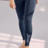 Bench. Leggings mit glitzernder Logostickerei auf dem Bein Marine, Beere -Günstiges Bench Geschäft f115aaa7 82f6 53a3 bbc4 f4fe5686945f