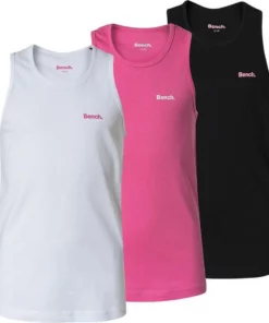 Bench. Tanktop »Top INDYA 3er Pack für Mädchen« -Günstiges Bench Geschäft f3bf0713 78d3 50cc 8eca 662d35761edf