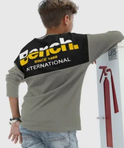 Bench. Langarmshirt »mit überschnittener Schulter«