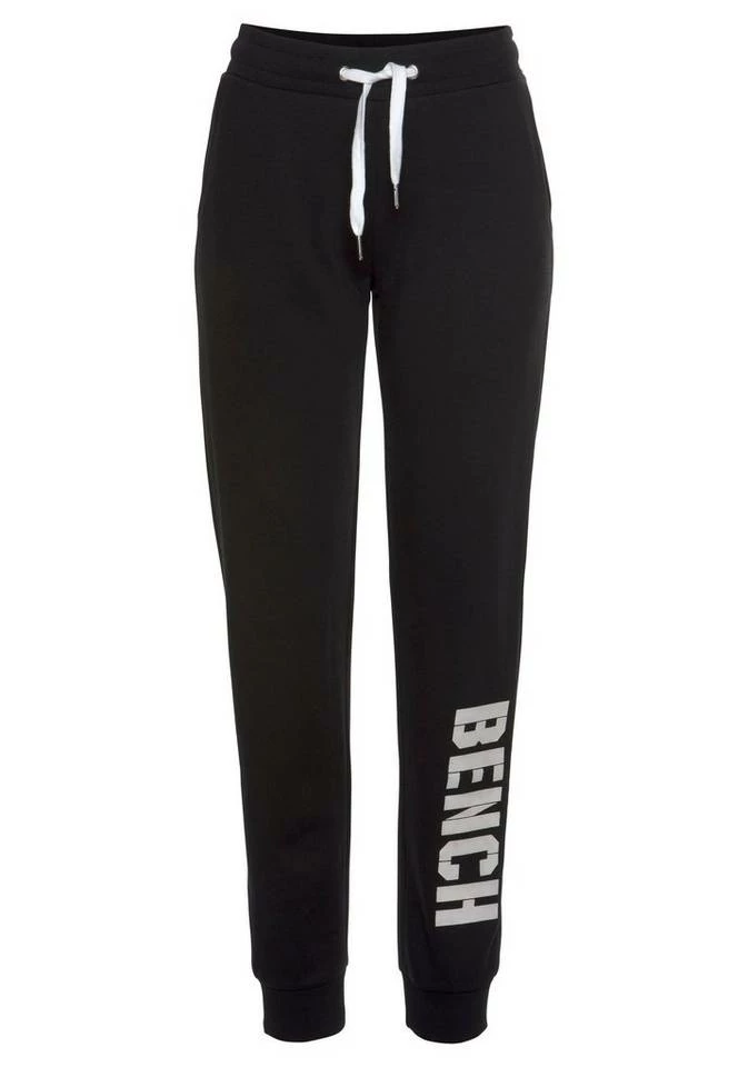 Bench. Sweathose »Contrast« mit kontrastfarbenem Logoprint Navy-pink, Schwarz-weiß, Grau-meliert-pfirsich 4 Bench. Sweathose »Contrast« mit kontrastfarbenem Logoprint Navy-pink, Schwarz-weiß, Grau-meliert-pfirsich – Bild 2