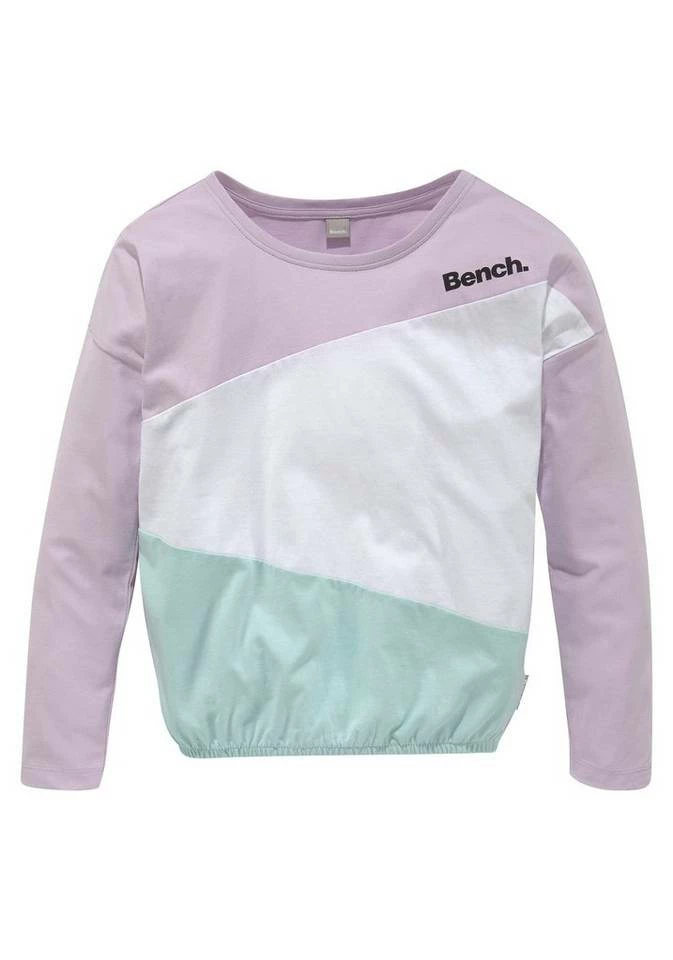 Bench. Fledermausshirt mit kontrastfarbenen Einsätzen 4 Bench. Fledermausshirt mit kontrastfarbenen Einsätzen – Bild 2