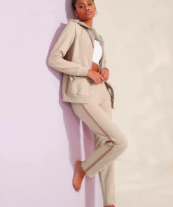 Bench. Kapuzensweatjacke mit Glitzer Streifen Schwarz, Beige-melange, Rosé -Günstiges Bench Geschäft fc3f535b 7e8b 5fb2 bba2 bb78beeaca98