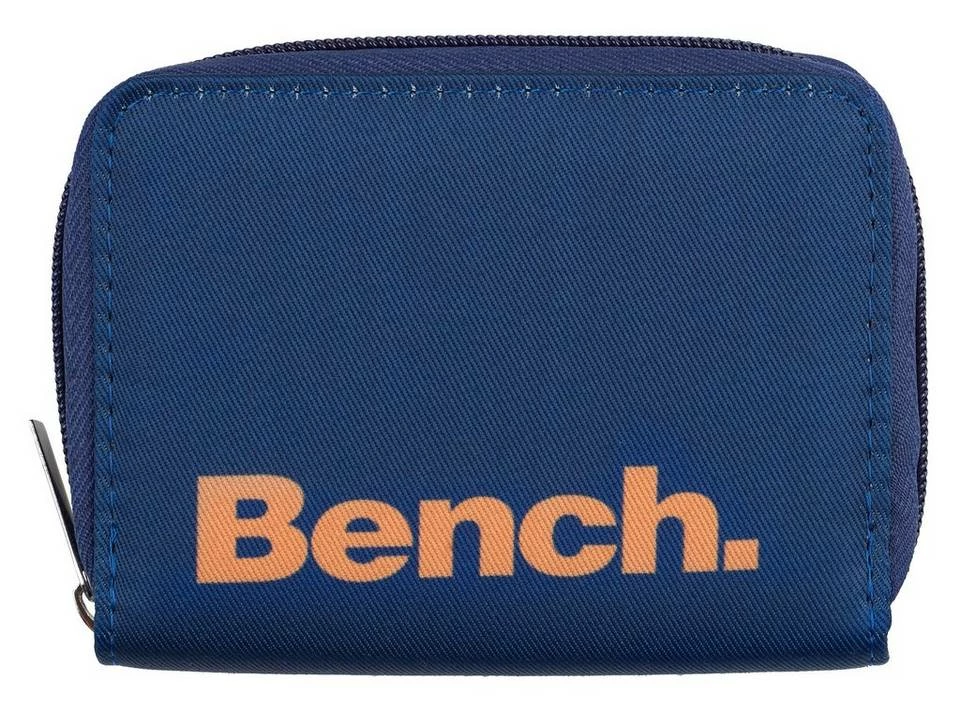 Bench. Geldbörse, im praktischem Format Hellgrau, Ocker, Schwarz, Dunkelrot 5 Bench. Geldbörse, im praktischem Format Hellgrau, Ocker, Schwarz, Dunkelrot – Bild 3