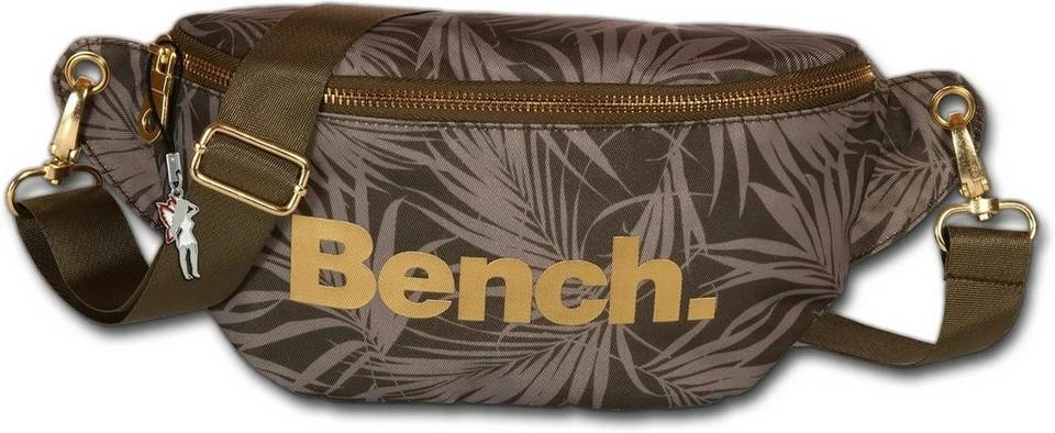 Bench. Gürteltasche »D2OTI303C Bench modische Gürteltasche oliv« (Gürteltasche), Damen, Jugend Tasche aus Nylon, Größe ca. 25cm in grün, oliv, Blätter-Print 3 Bench. Gürteltasche »D2OTI303C Bench modische Gürteltasche oliv« (Gürteltasche), Damen, Jugend Tasche aus Nylon, Größe ca. 25cm in grün, oliv, Blätter-Print
