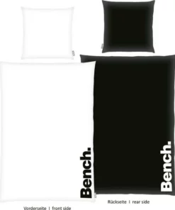 Wendebettwäsche »Bench«, Bench., mit Schriftzug Rosa, Schwarz, Grau, Mint -Günstiges Bench Geschäft ff081c5c 5258 5c7e 8735 d632926f8c1e