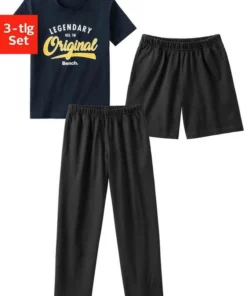 Bench. Pyjama (Packung, 3 tlg) Sommer T-Shirt mit Shorts und langer Hose 22 Bench. Pyjama (Packung, 3 tlg) Sommer T-Shirt mit Shorts und langer Hose -Günstiges Bench Geschäft ff570865 45a6 5c3a 9dc7 2e0add7b551f