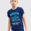 Bench. T-Shirt »Best time for surfing«